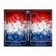 Sticker de clé 4 boutons pour carte Clio 4 Megane 3 Scenic 3 Captur look tricolore