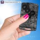 Forged Carbon Look sticker 4 buttons Key for Clio 4 Megane 3 Scenic 3 Captur