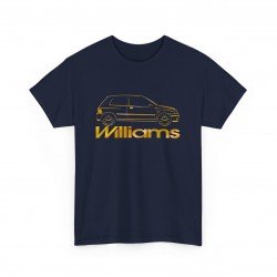 Men Tshirt Renault CLIO WILLIAMS Navyblue golden