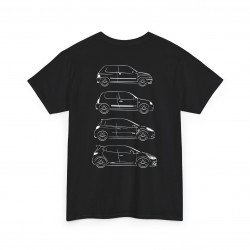 RS MAKE ME HAPPY RS THERAPY version Renault Clio Tshirt homme