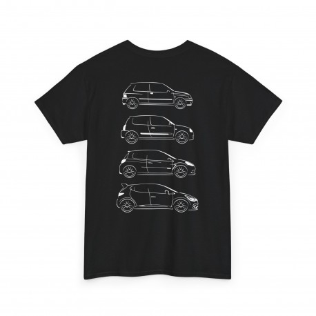 RS MAKE ME HAPPY RS THERAPY Men Tshirt with Renault Clio