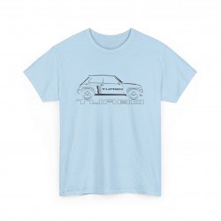 Männer T-Shirt  RENAULT 8 GORDINI R8 blau und weiss