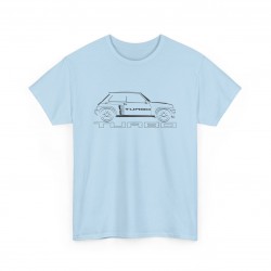 Tshirt homme RENAULT 8 GORDINI R8 bleu et blanc