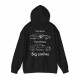 FAST DRIVE FUN TIMES BIG SMILES version ALPINE A110 hoodie homme