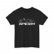 Men Tshirt RENAULT 8 GORDINI R8 Blue and white