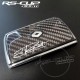 Sticker for 4 buttons Key RENAULT SPORT CARBON look and grey RS-CUP logo