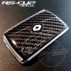 Sticker Clé 4 boutons RENAULT SPORT CARBONE et LOGO RS-CUP GRIS
