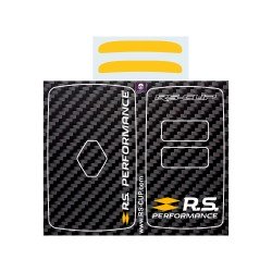 Sticker for 2 buttons Key RENAULT SPORT RS PERFORMANCE