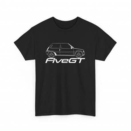 SUPER 5 GT TURBO Tshirt homme silhouette