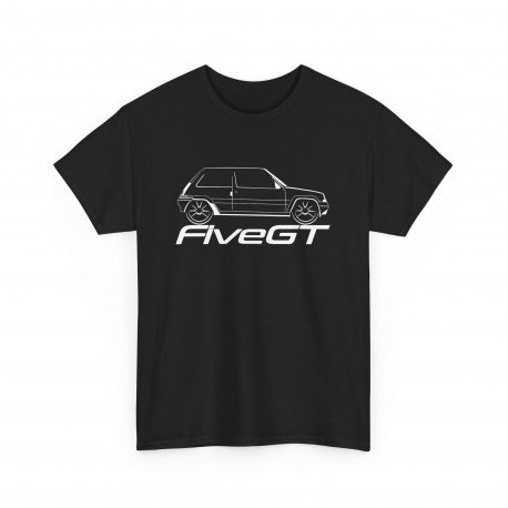 SUPER 5 GT TURBO Tshirt homme silhouette