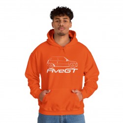 SUPER 5 GT TURBO silhouette Männer Hoodie