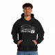 Give me 5 Men Hoodie with R5 E-Tech silhouette