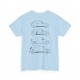 FAST DRIVE FUN TIMES BIG SMILES Männer T-Shirt mit RENAULT 5 GT TURBO
