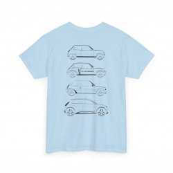 FAST DRIVE FUN TIMES BIG SMILES Männer T-Shirt mit RENAULT 5 GT TURBO