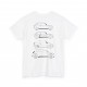 FAST DRIVE FUN TIMES BIG SMILES Männer T-Shirt mit RENAULT 5 GT TURBO