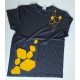 PROMO Tshirt homme logo diamand gris jaune