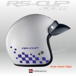 Zielflagge Aufkleber für Helm RENAULT SPORT