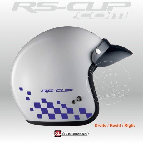 Sticker damier pour casque RENAULT SPORT