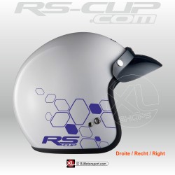 Diamonds sticker decal for helmet RENAULT SPORT