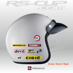Vintage Aufkleber set für Helm ALPINE RENAULT