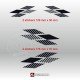 Sticker RS ULTIME pour casque RENAULT SPORT