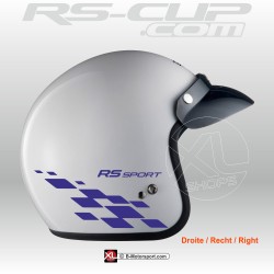 Sticker RS SPORT pour casque RENAULT SPORT