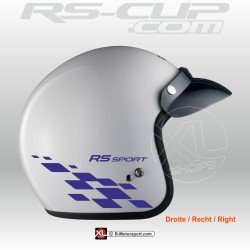 Sticker RS SPORT pour casque RENAULT SPORT