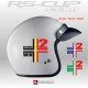 Sticker DESIGNED 2 WIN pour casque RENAULT SPORT