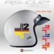 DESIGNED 2 WIN sticker decal for helmet RENAULT SPORT