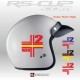 Sticker DESIGNED 2 WIN pour casque RENAULT SPORT