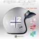 DESIGNED 2 WIN sticker decal for helmet RENAULT SPORT