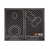 Sticker for 4 buttons Key RENAULT SPORT carbon look with new small RS logo