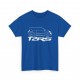 Tshirt homme TWINGO 2 RS RENAULT SPORT bleu et blanc