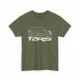 Men Tshirt TWINGO 2 RS Renault Sport Blue and white