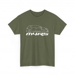 Männer T-Shirt MEGANE 4 RS RENAULT SPORT blau und weiss