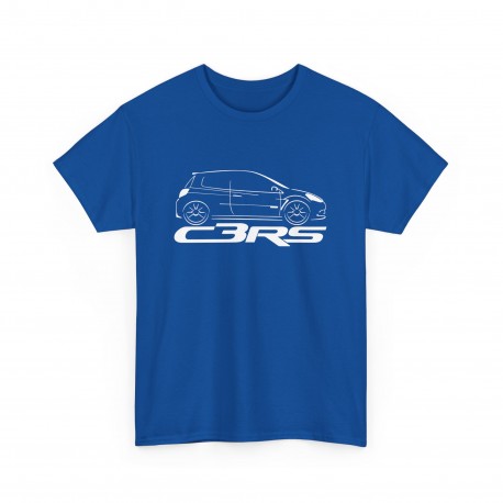 Tshirt homme CLIO 3 RS RENAULT SPORT noir et blanc