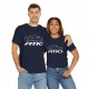Men Tshirt  ALPINE A110 PURE LEGENDE PREMIERE EDITION Blue and white
