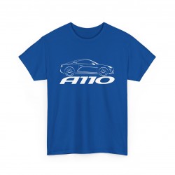 Tshirt homme ALPINE A110 PURE LEGENDE PREMIERE EDITION bleu et blanc