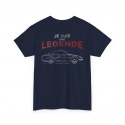 JE SUIS UNE LEGENDE A110 silhouette ALPINE RENAULT Männer T-Shirt