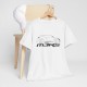 Männer T-Shirt MEGANE 3 RS RENAULT SPORT schwarz und weiss