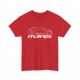 Männer T-Shirt MEGANE 3 RS RENAULT SPORT schwarz und weiss