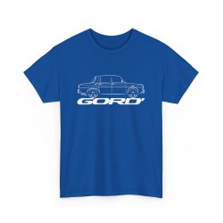 Männer T-Shirt  RENAULT 8 GORDINI R8 blau und weiss