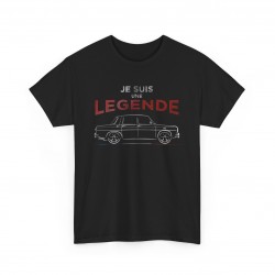 JE SUIS UNE LEGENDE Männer T-Shirt  silhouette RENAULT 8 GORDINI
