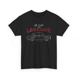 JE SUIS UNE LEGENDE Männer T-Shirt  silhouette RENAULT 8 GORDINI