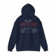 JE SUIS UNE LEGENDE silhouette RENAULT 8 GORDINI hoodie homme