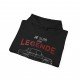 JE SUIS UNE LEGENDE silhouette RENAULT 8 GORDINI hoodie homme