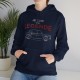 JE SUIS UNE LEGENDE silhouette RENAULT 8 GORDINI Men Hoodie