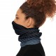 Carbon fiber-style neck warmer, racing tube scarf