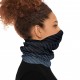 Carbon fiber-style neck warmer, racing tube scarf