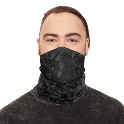 Forged Carbon fiber-style neck warmer, racing tube scarf